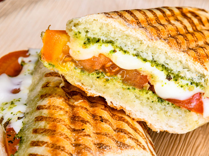 cafetaria-food-mozzarella-tomato-pesto-panini